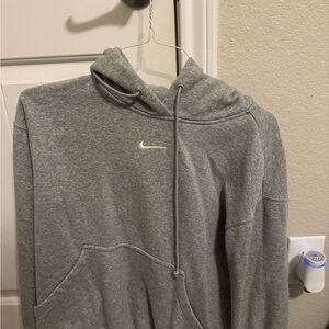 Nike Heather Gray Pullover Hoodie